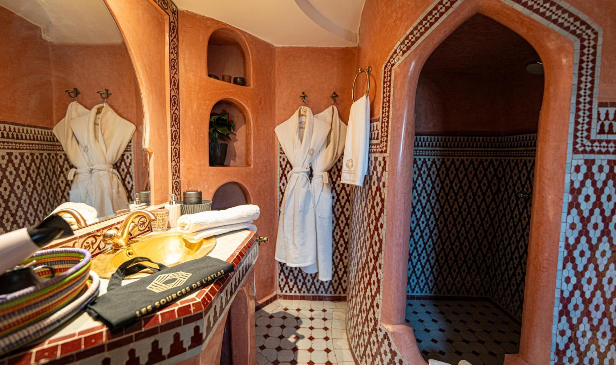 Palais Les Sources De L'Atlas & Spa El Harkat Buitenkant foto